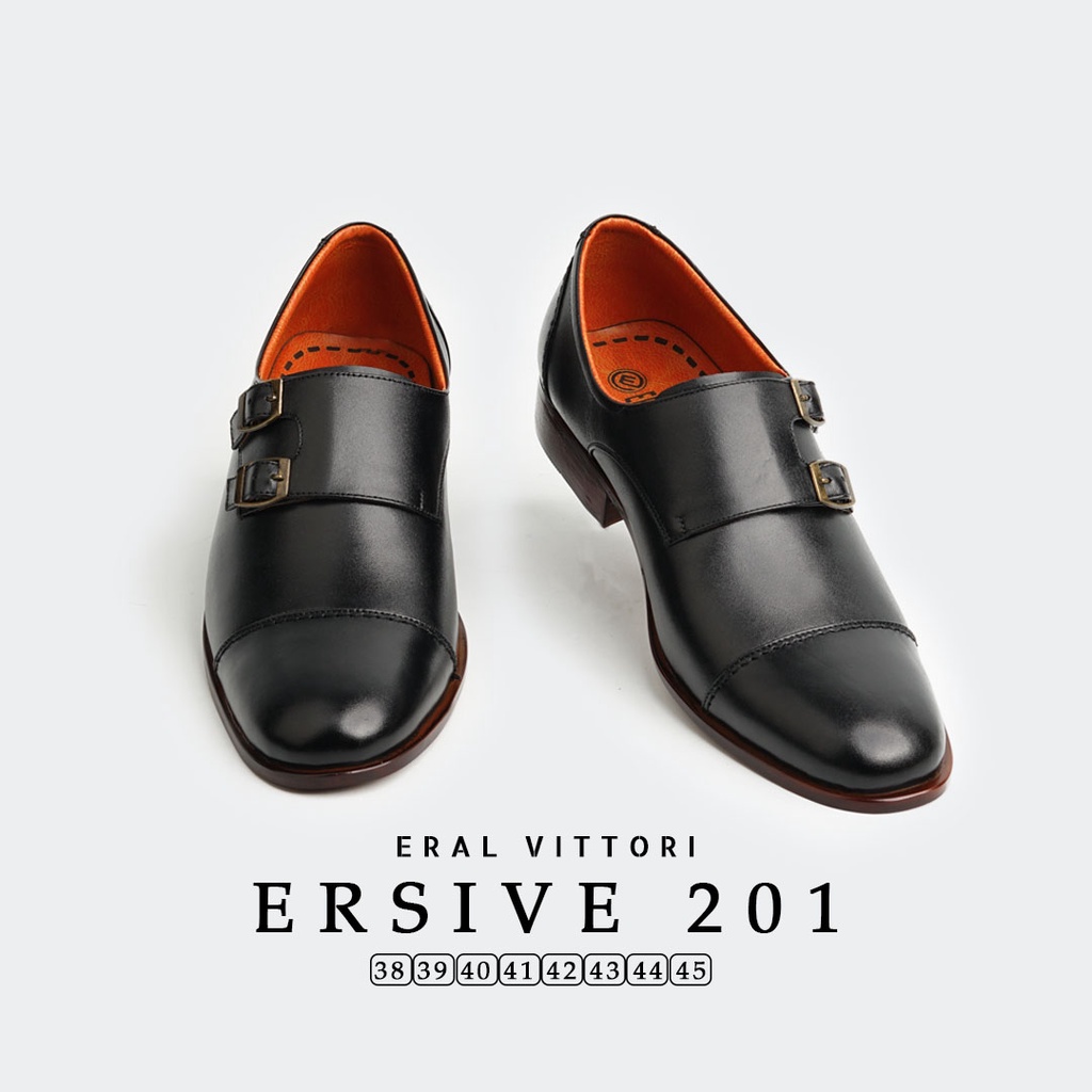 Eral Vittori -  Ersive 201 Sepatu Pantofel Formal Kantor Pria Kulit