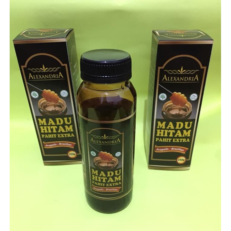 

Madu Hitam Pahit Alexandria extra propolis - brazilian - MMD1845