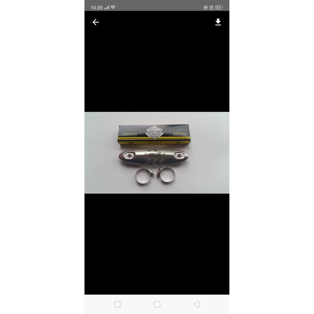 PELINDUNG KNALPOT NORIFUMI ORIGINAL