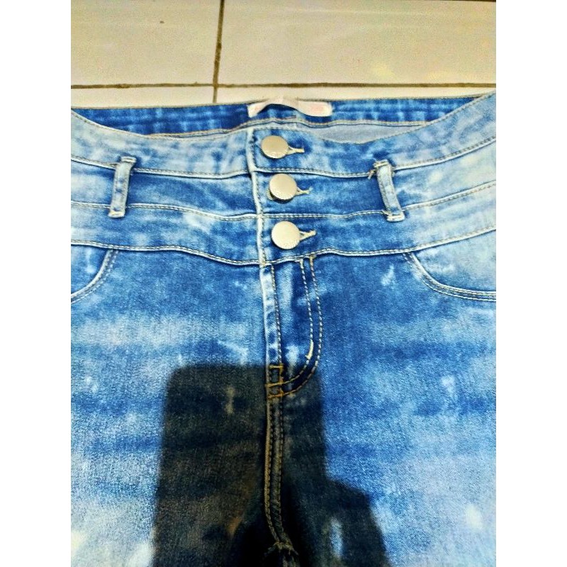 Preloved celana jeans no boundaries