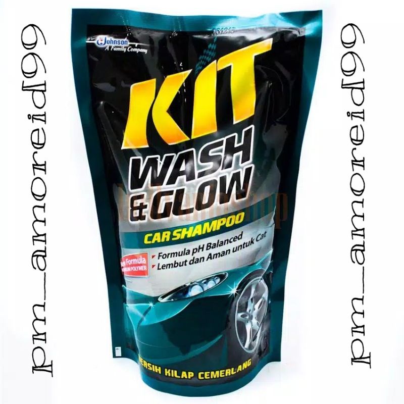 Kit Wash And Glow Car Shampoo  720ML