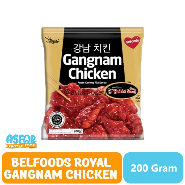

Belfoods Royal Gangnam Chicken 200 gr