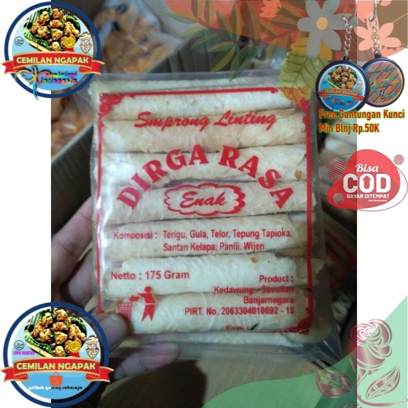 

Kue Semprong Gulung Cemilan Jadul 90an WonderFood Indonesia
