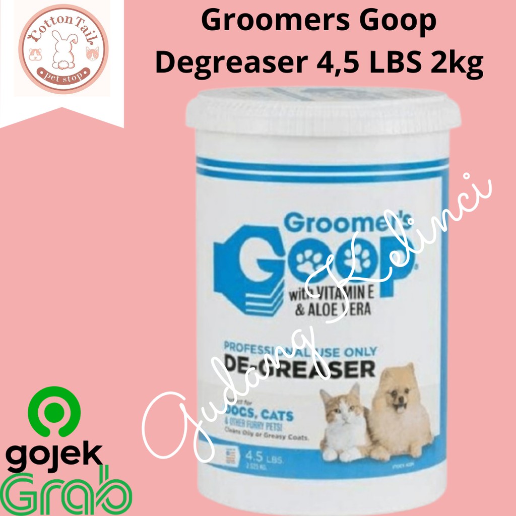 Groomers Goop Degreaser 4,5lbs 2kg - Pembersih Minyak Anjing Kucing