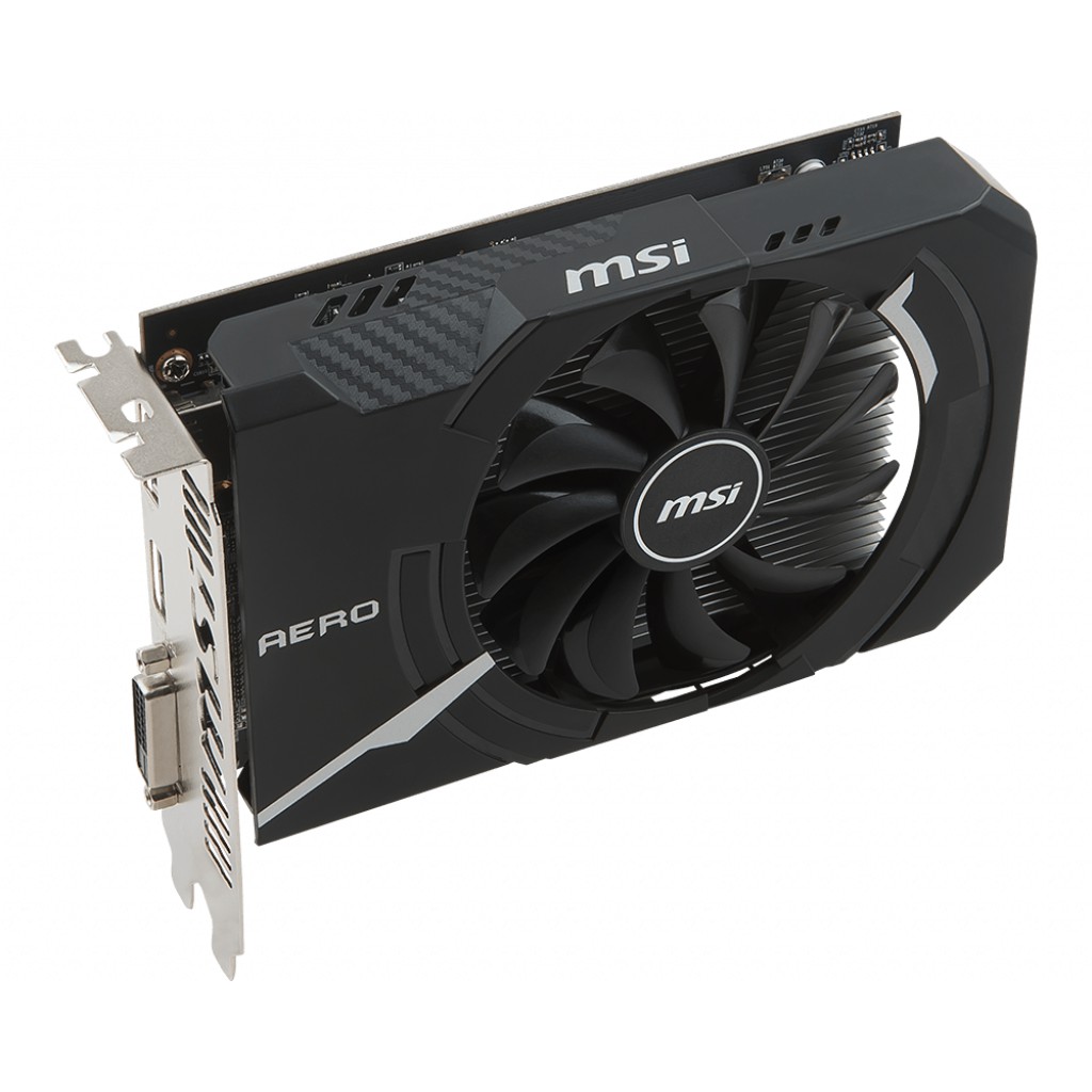 VGA CARD RADEON MSI RX 550 AERO ITX 4G OC 4GB DDR5