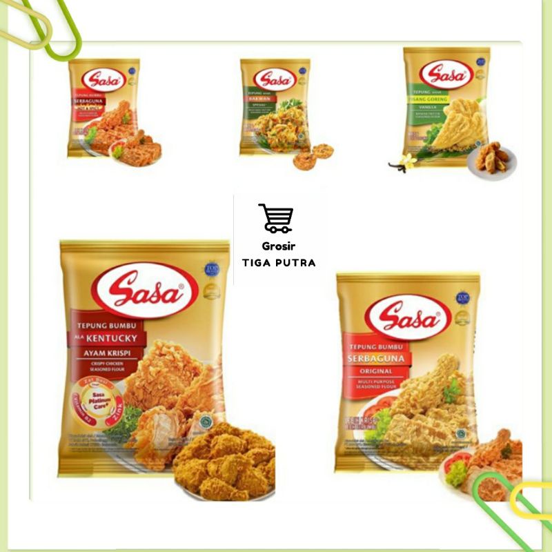 

Tepung Bumbu Sasa 75gr (SACHET)