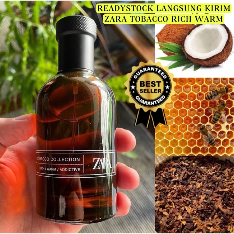 READYSTOCK Zara Tobacco Collection Rich warm addictive for men EDT 100ml Nonbox Jual parfume parfum 