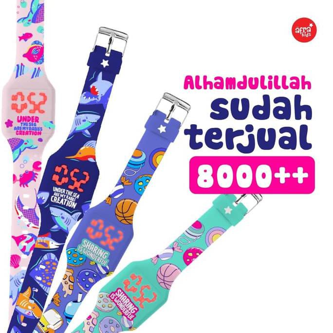 Afrakids Watch - Jam Tangan Digital - Jam Tangan Anak