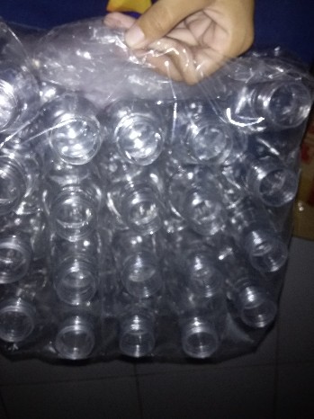 Botol Plastik 250ml Milk - Khusus Jne, Sicepat, Dll