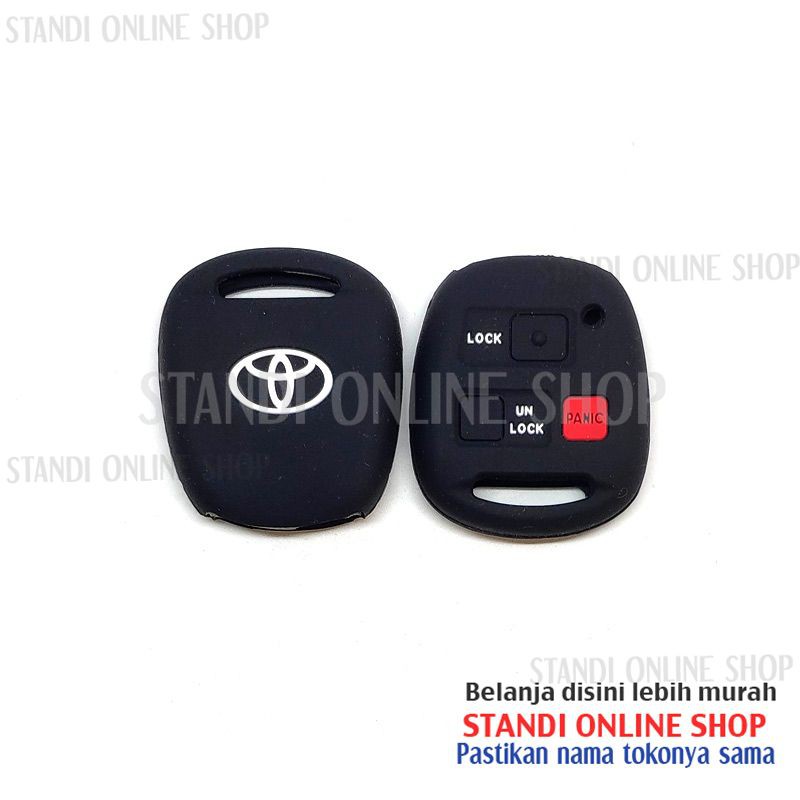 Kondom Kunci Silikon Remote Keyshirt Toyota Harrier Prado FJ Cruiser