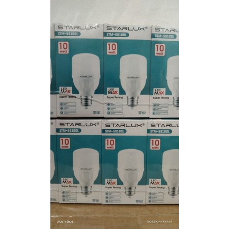 led starlux MAX 10w garansi 1tahun