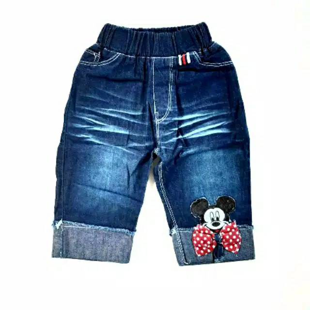7/8 JEANS STRECHT MICKEY
