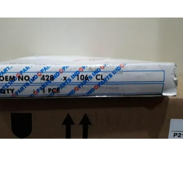 HRC Rantai Motor 428-106 Indopart Supra Fit New, Revo Lama *