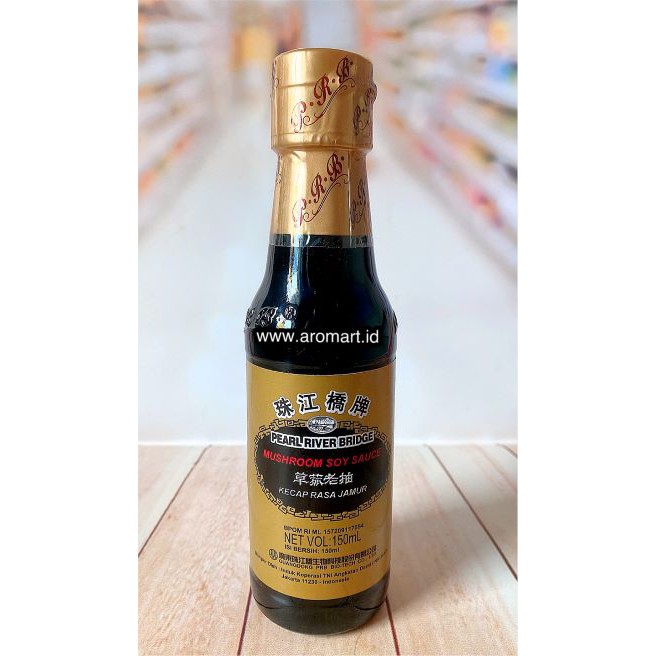 

Pearl River Bridge Kecap Rasa Jamur (Harga belum termasuk bubble-wrap!) - 150ml