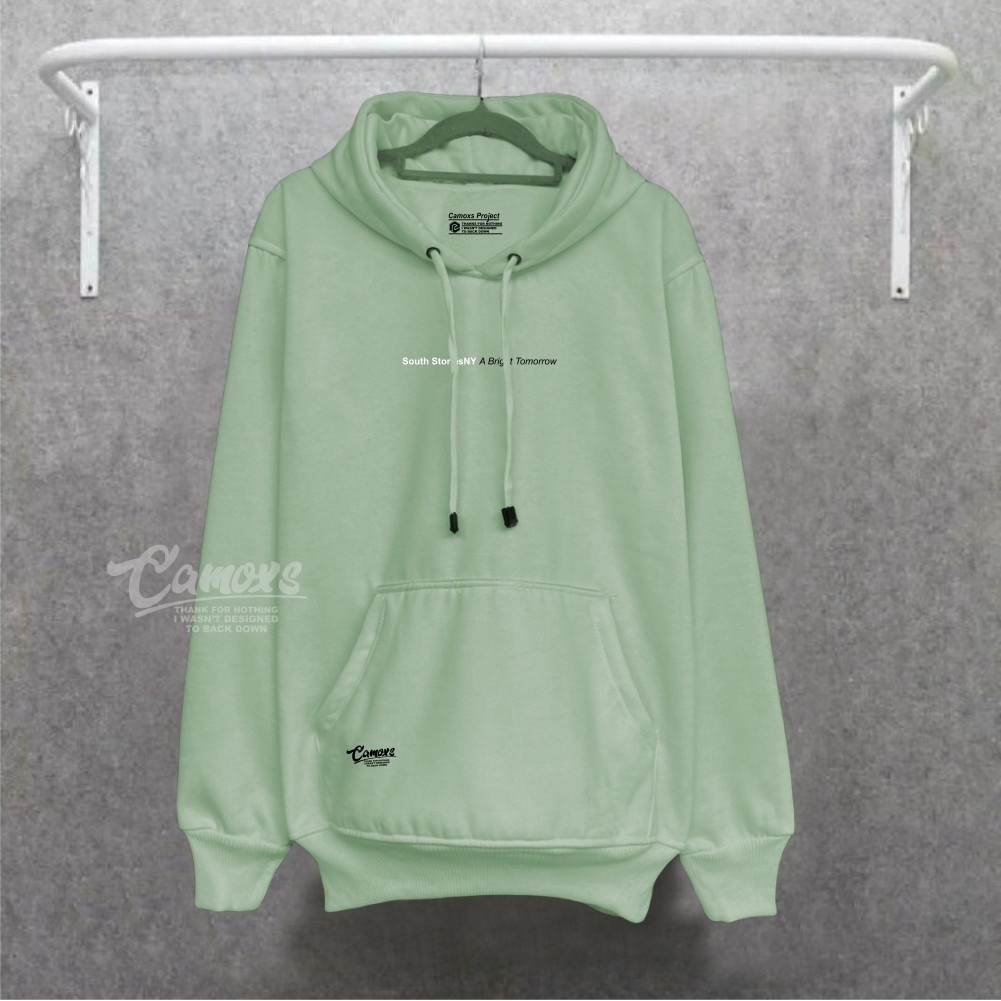 Hoodie Pria Distro Cod Sweater Aesthetic Hijau Mint List Bright Tomorrow Original Camoxs Brand Distro Kota Bandung Terbaru Terpopuler Dan Terlaris Sweter Hodie Oversize Unisex