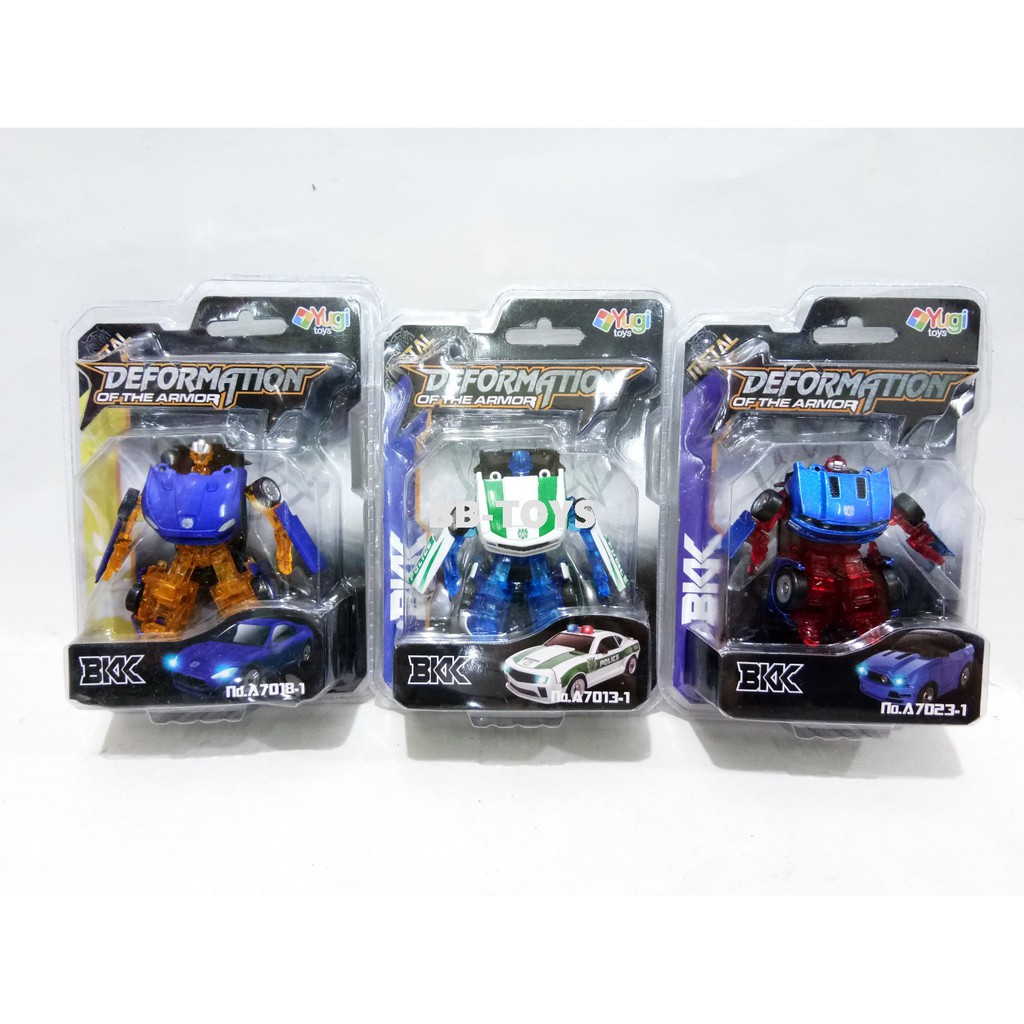 Mainan Robot Transformer - Robot Deformation Metal - A7001-12
