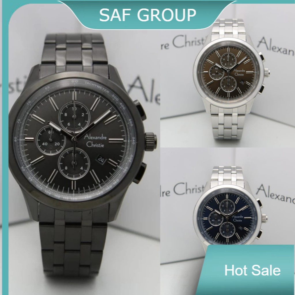 JAM TANGAN PRIA ALEXANDRE CHRISTIE AC 6557 / AC6557 ORIGINAL by plp