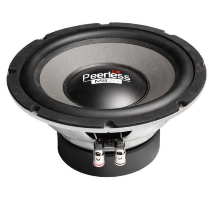 subwoofer 8inch PEERLESS BOOM 8 MKII free box