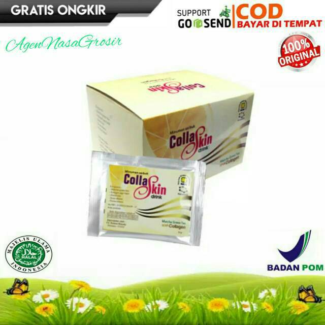 

COLLASKIN DRINK MATCHA GREEN TEA/MINUMAN TEH HIJAU COLLASKIN COLLAGEN