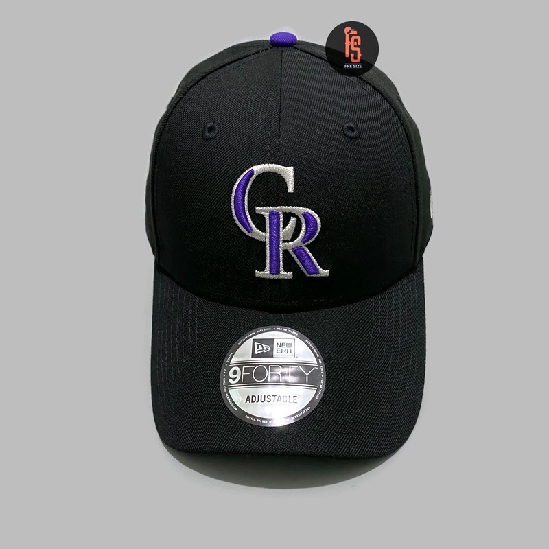 TOPI NEW ERA ORIGINAL THE LEAGUE COLORADO ROCKIES BLACK