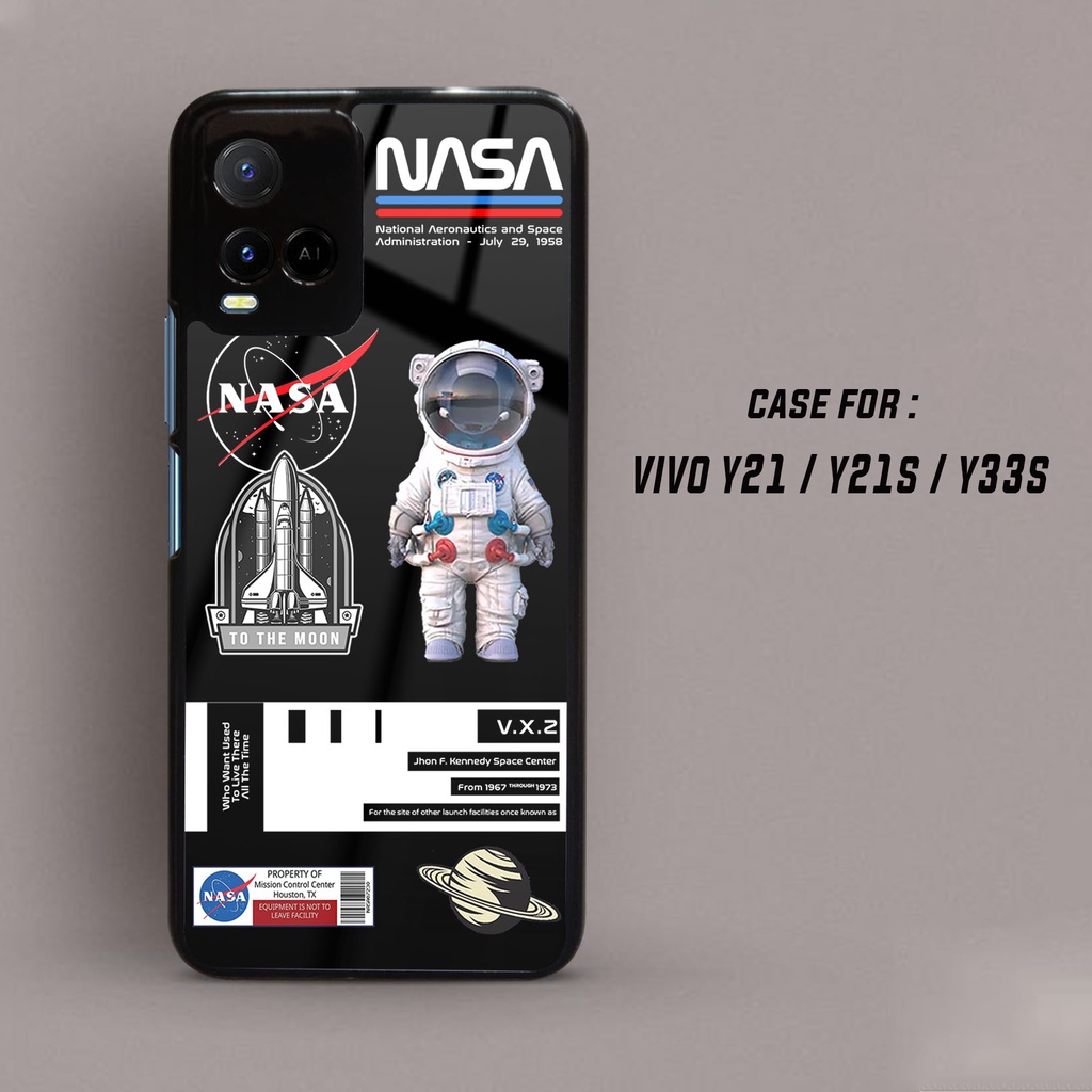 Booming Case Vivo Y21 / Y21S / Y33S - Fashion Case Motif ASTRONOT MEN - Casing Vivo Y21 / Y21S / Y33
