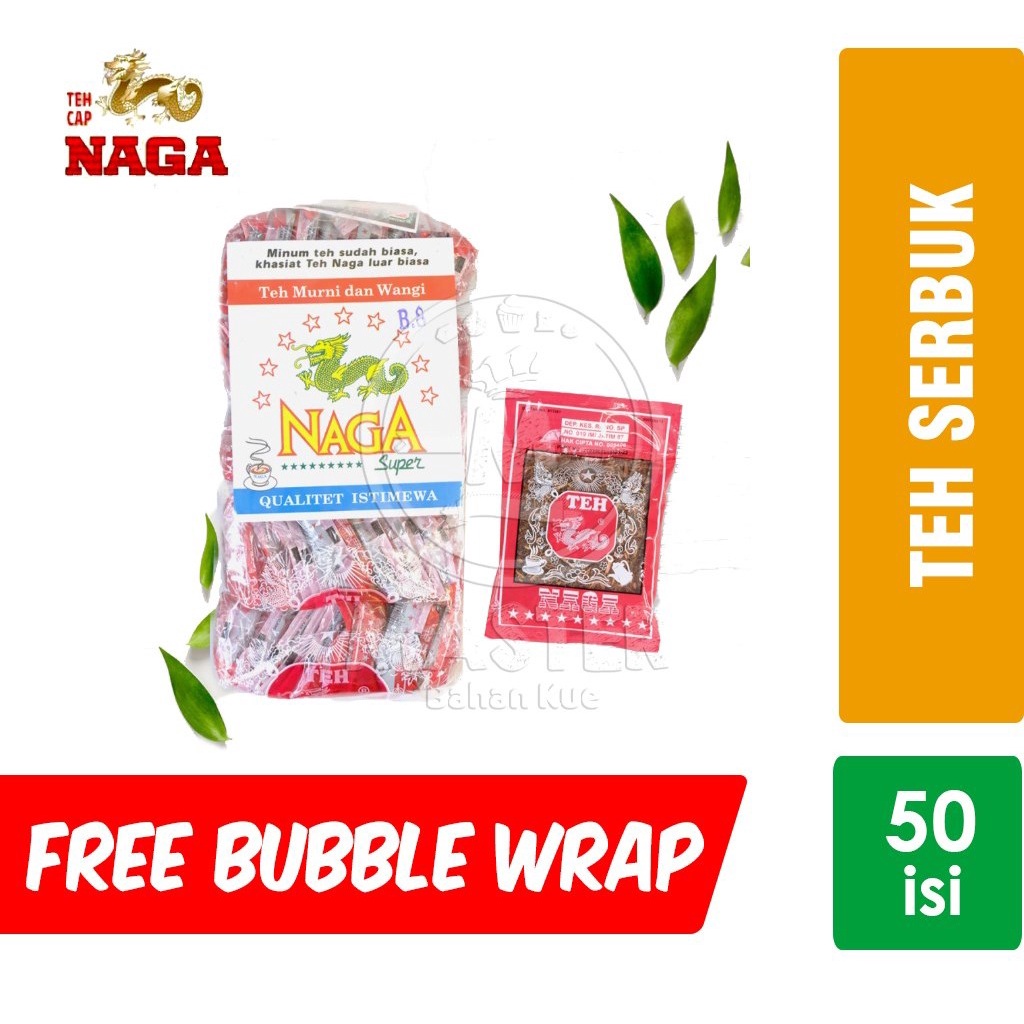 

Teh Cap Naga isi 50 sachet [1 pack]