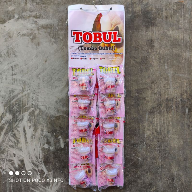 TOBUL obat bubul - obat bubul ayam / mata ikan