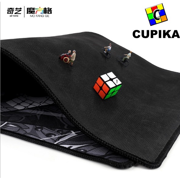 Rubik Mat Lucu Qiyi Qy Yj Moyu Besar Mouse Pad Karakter Blackbase