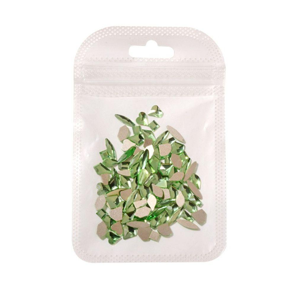 Needway Nail Art Berlian Imitasi Aurora Mewah Kuku Kecantikan Nail Art Perhiasan Manik-Manik Kristal DIY Bahan Kuku Manicure Aksesoris