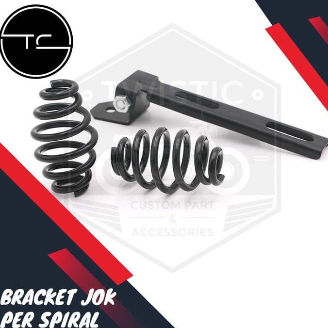Bracket Per Spiral Springer Jok Single Seat Chopper Bobber Universal