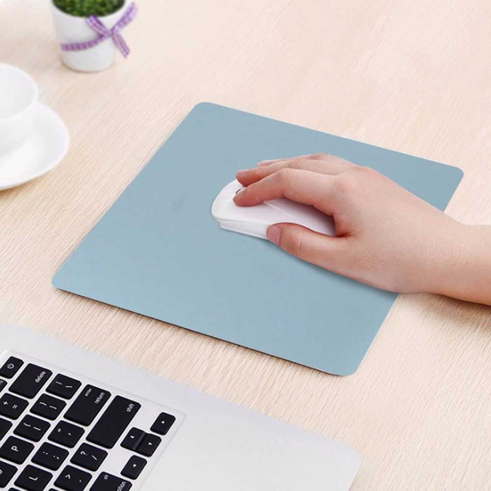 Mousepad Gaming Anti Slip Bahan Kulit PU Leather