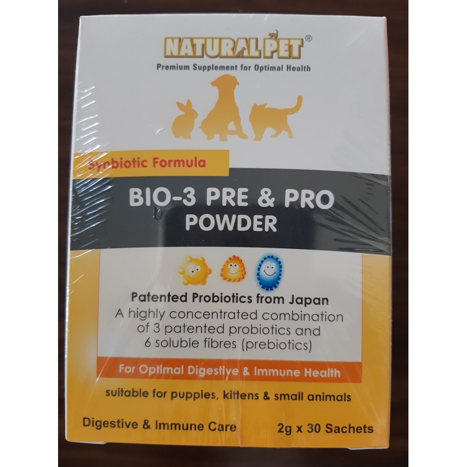 

Natural Pet Bio 3 Pre & Pro Powder Digestive & Immune Health