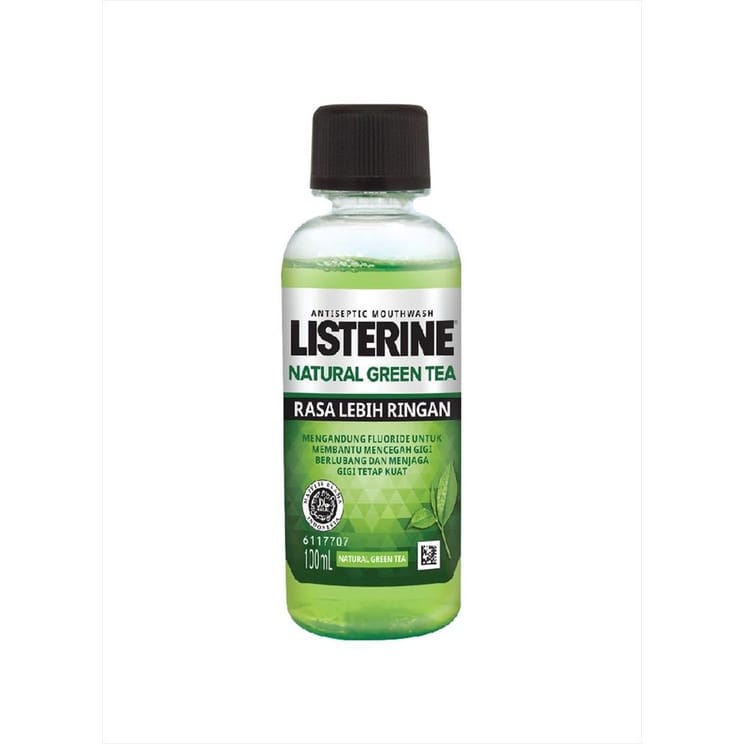 LISTERINE MOUTHWASH 100ML DAN 250ML OBAT KUMUR MULUT PEMBERSIH NAFAS