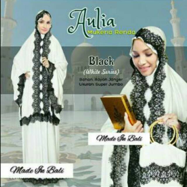 New Motif mukena Bali Renda Aulia