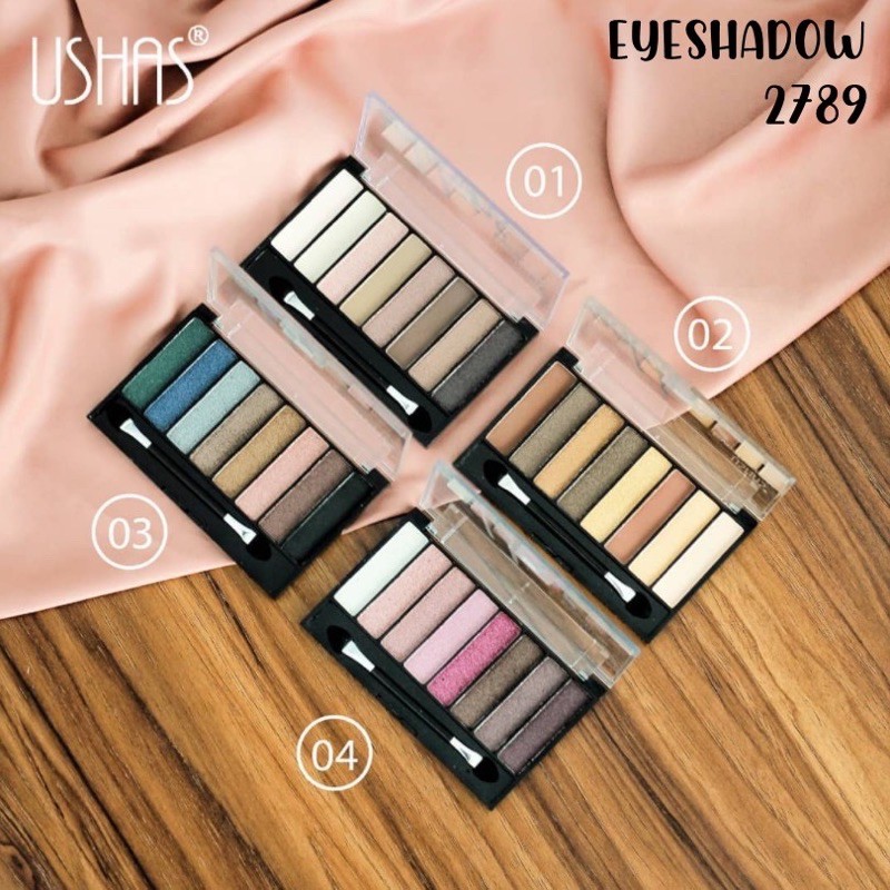 up.ex❌ADA HARGA GROSIR❌ kode 2789 -- ushas eyeshadow pallet golden -- pallete eyeshadow golden ushas