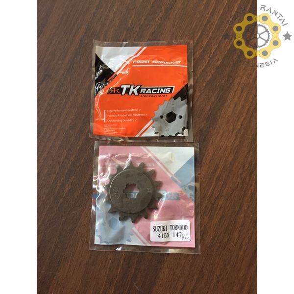 Gir depan tipis 415 tornado satria 2tak Gear depan 415 Tipis satria 2Tak Tk Racing