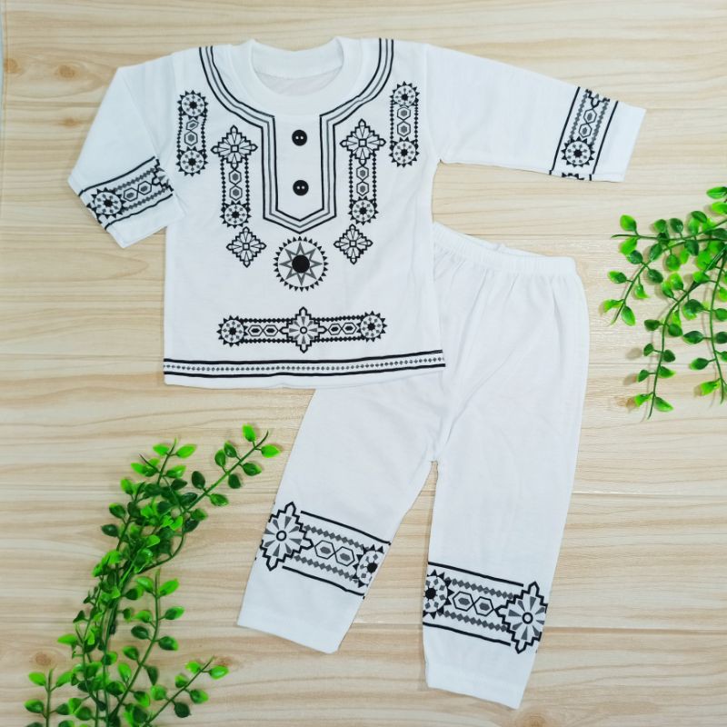 Baju Koko Anak size 0-9bulan / Pakaian Anak Laki-laki / Baju Bayi Laki-laki / Setelan Anak