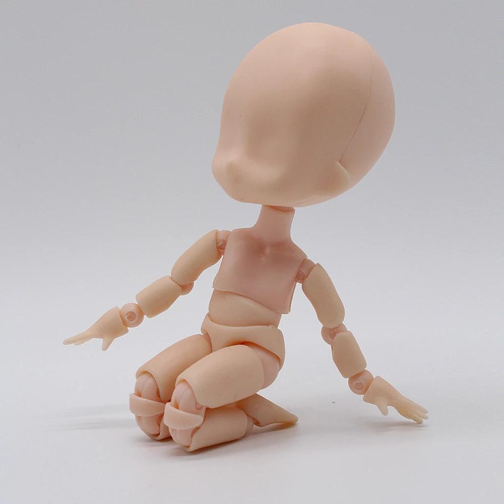 Lanfy Nude Baby Doll Untuk Artis DIY Figure Mainan1Per12 Bersama Tubuh Bergerak Boneka Mainan