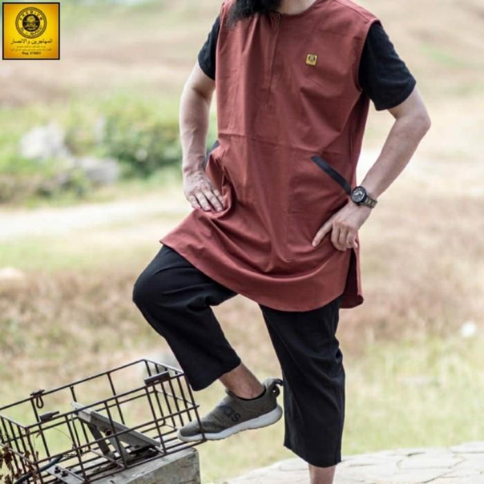 Rompi / Rompi sholat / Rosal / baju muslim pria/ al amwa/ Rompi / koko
