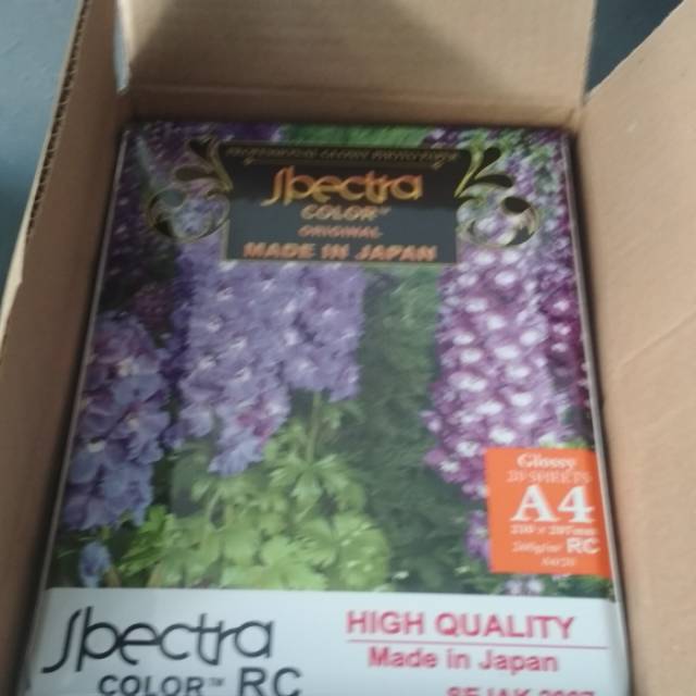 spectra photo paper glossy A4 260gsm