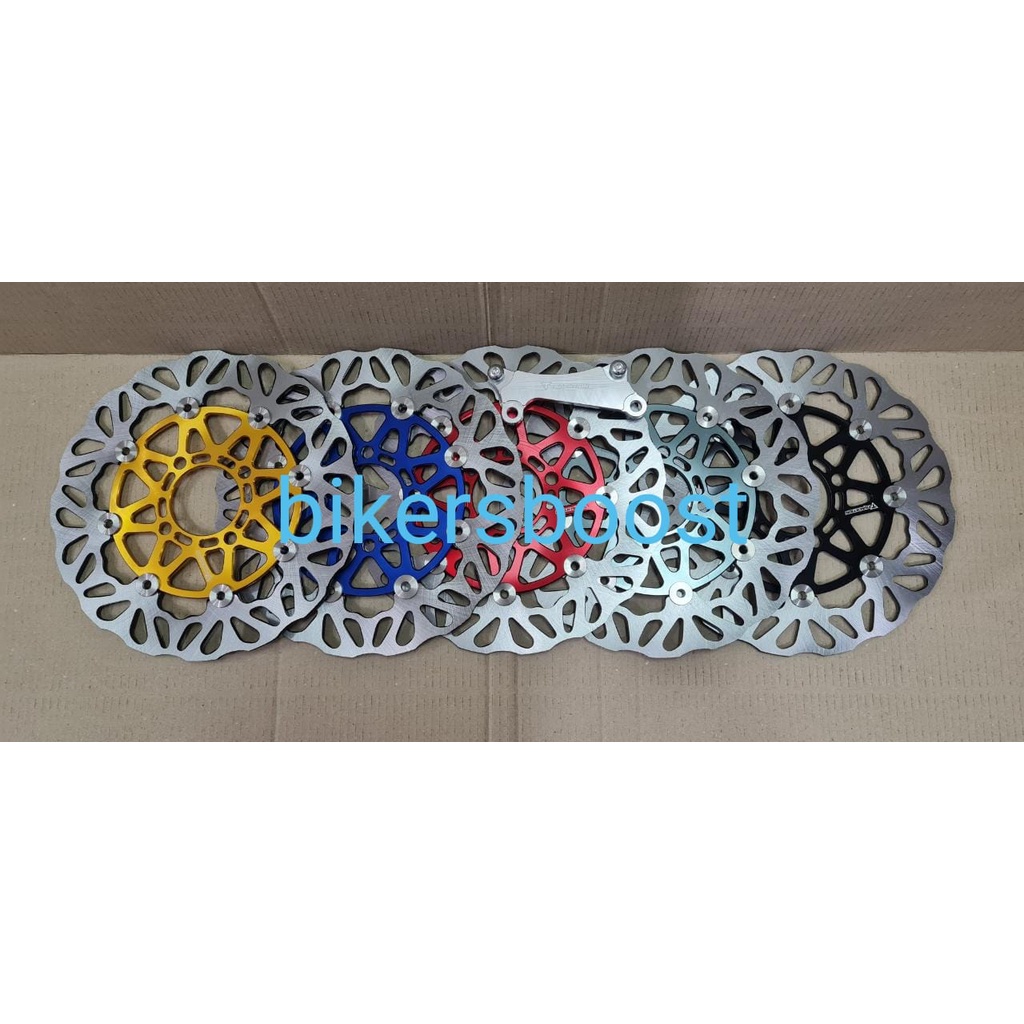 Disc Cakram piringan depan Beat Scoopy Vario 125 260 mm CNC plus braket bukan TDR PSM