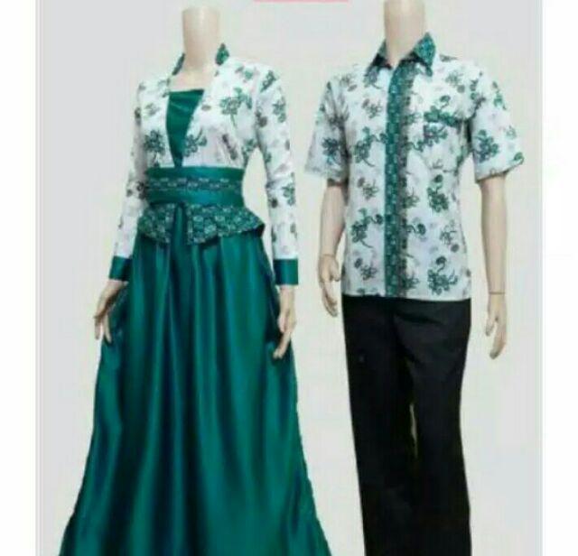 Batik Couple Srg 316 Gamis Velvet