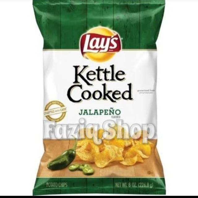 

Lays Kettle Cooked Jalapeno Snack Import