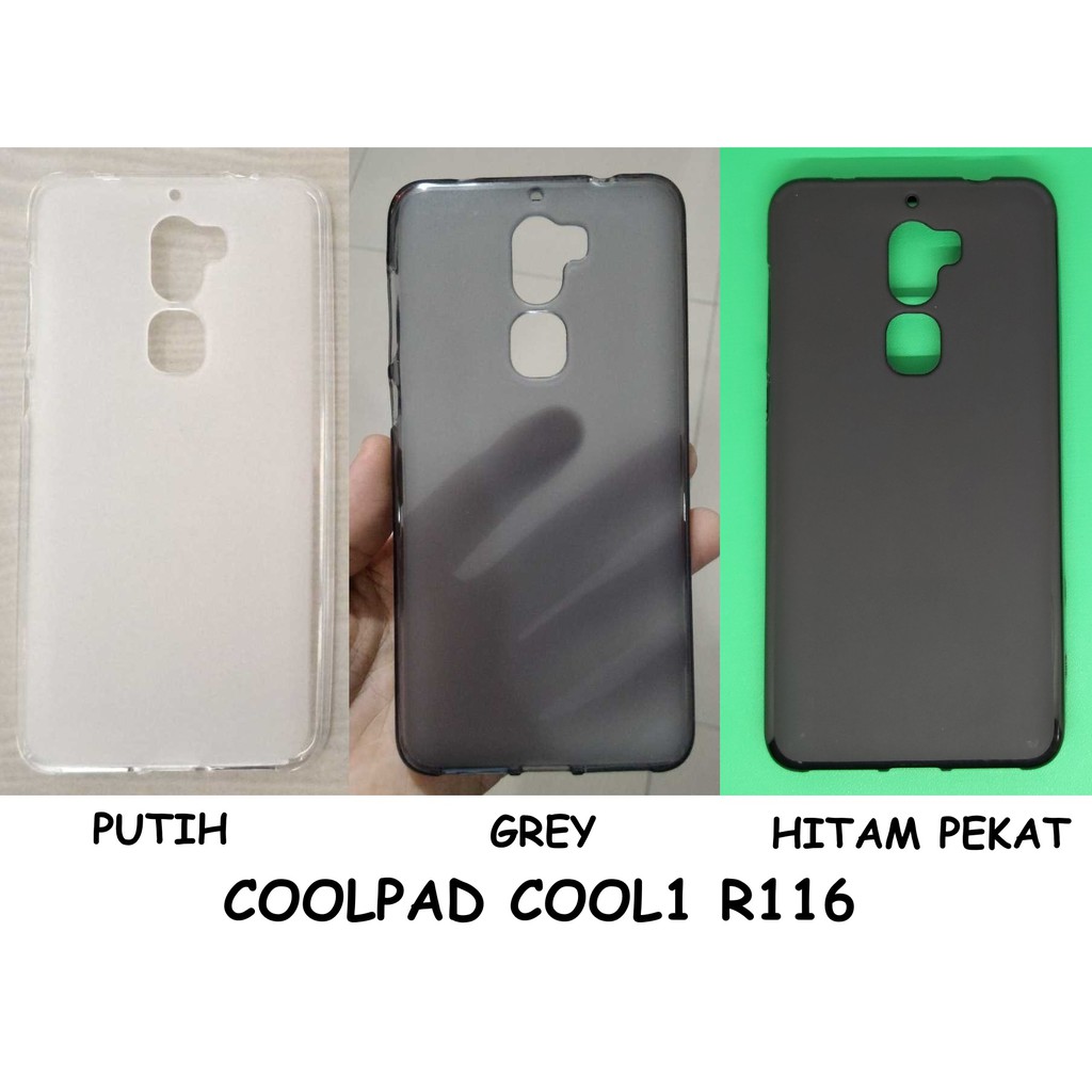 Softcase COOLPAD COOL1 / COOL DUAL / COOL 1 DUAL / R116 - Casing Soft TPU Jelly Case