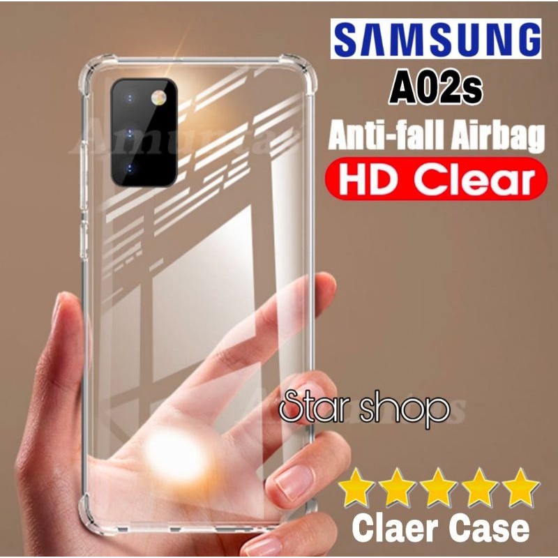 Clear Case Samsung A02s Sofcase Premium Clear  case Samsung Galaxy A02s-Sofcase Samsung A02s
