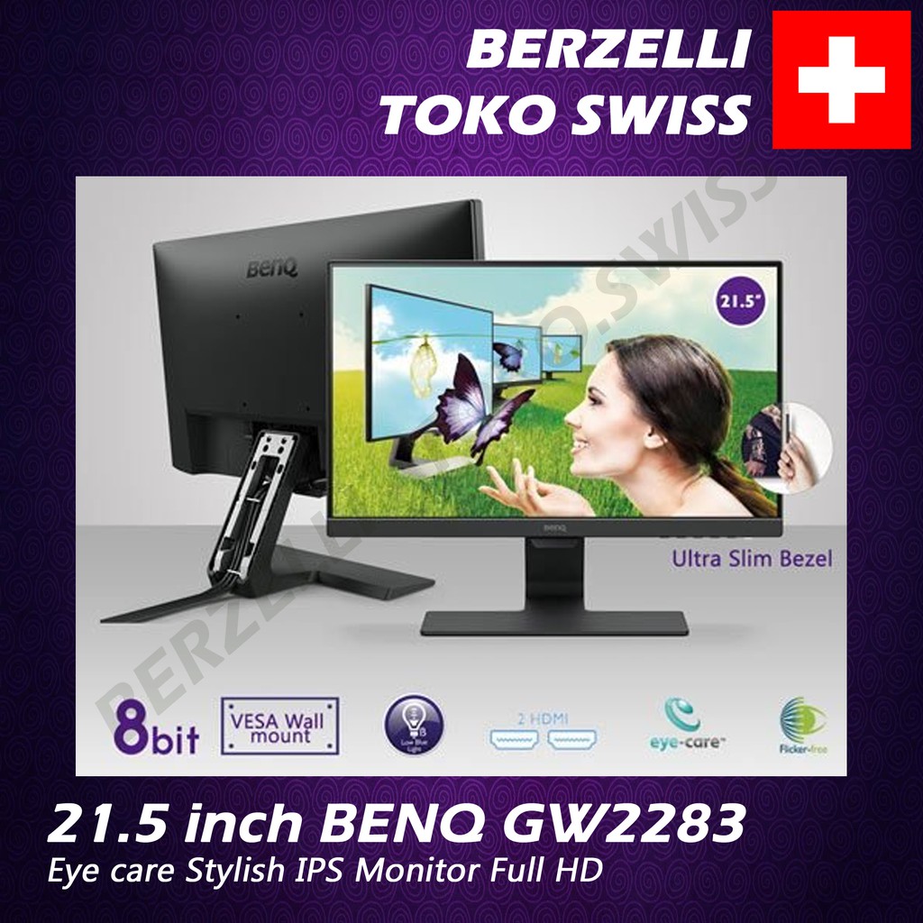 BenQ|Zowie GW2283 Monitor 21.5" FHD IPS Eye-Care Stylish