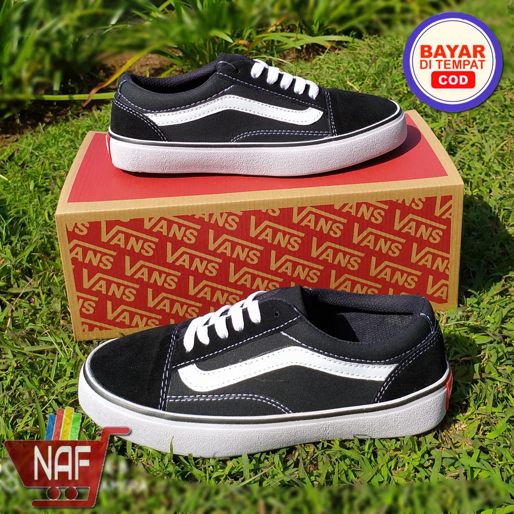 vans old skool navy comfycush