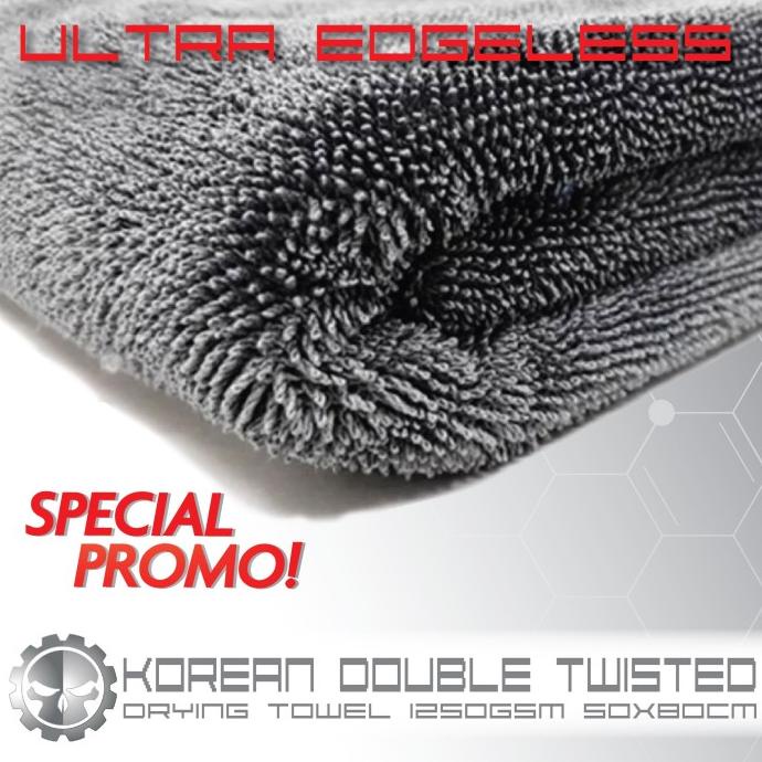 

Korean Double Twisted Water Magnet Drying Microfiber 1250gsm 5080cm