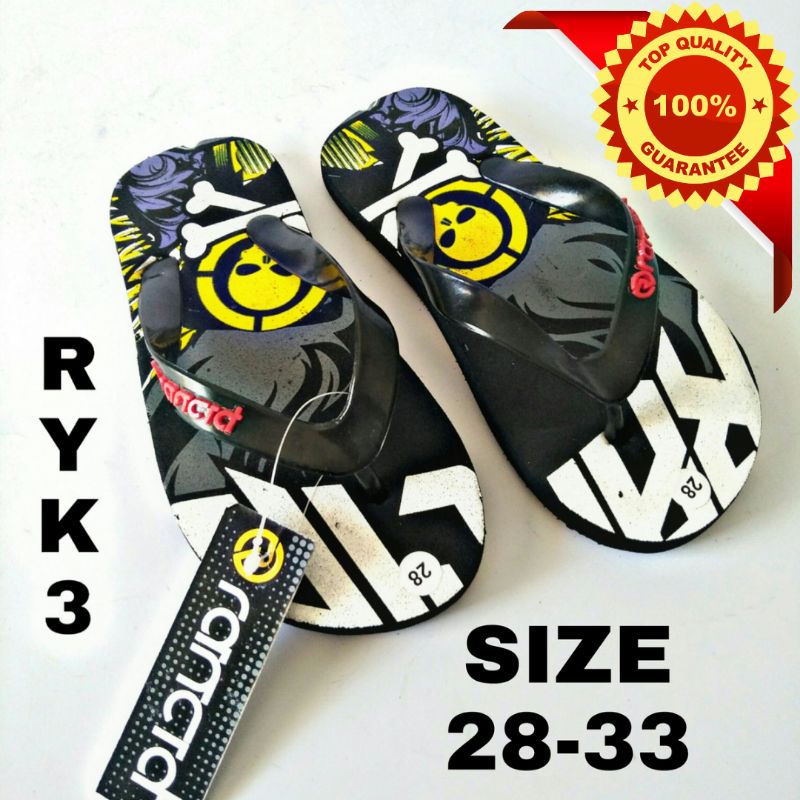 SANDAL JAPIT DISTRO ANAK-ANAK/KIDS RANCID (RYK)