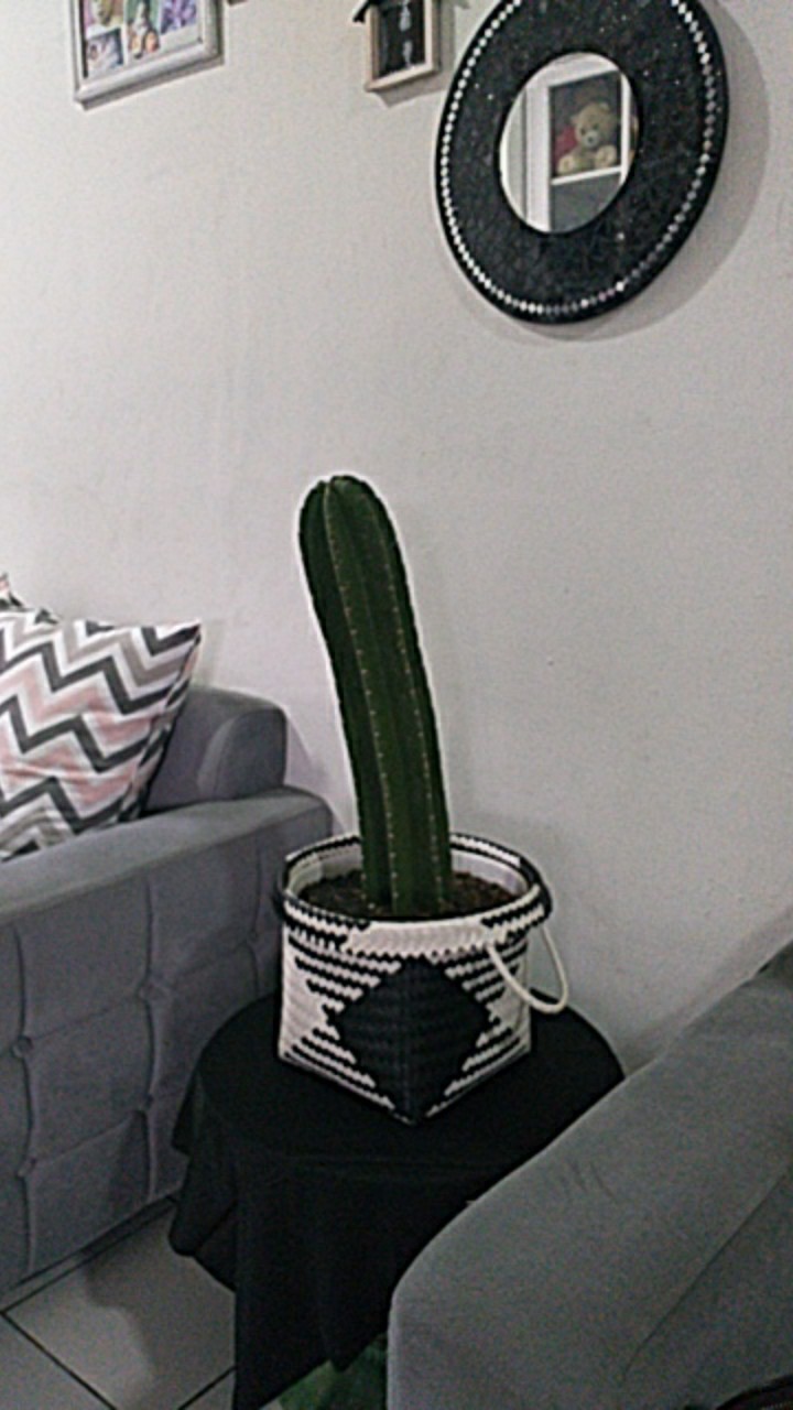 Keranjang Belanja / Tas Belanja / Keranjang Anyaman Plastik / Tas Kerajinan E05